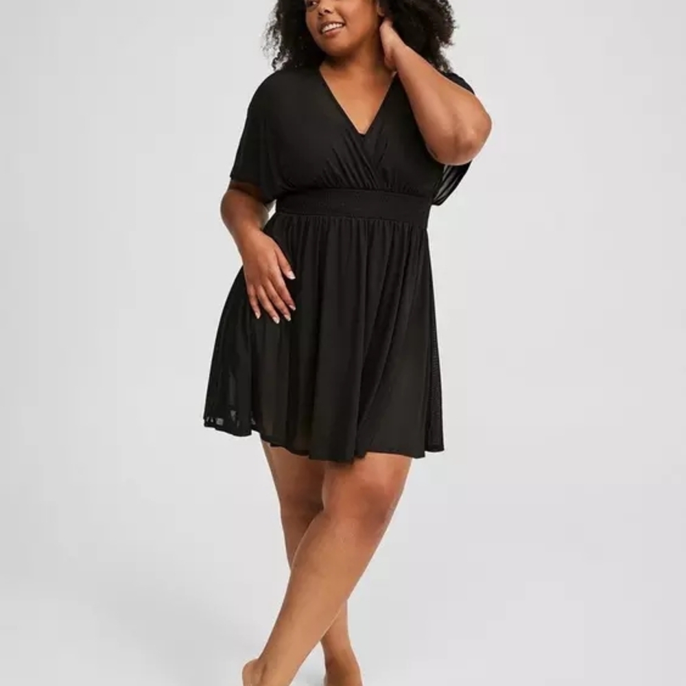 Mesh Swimsuit Cover-up Dress NWT